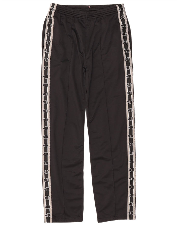 Pantaloni de trening grafic pentru bărbați Champion, negru mediu