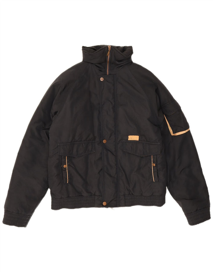 Jachetă căptușită pentru femei ALVIERO MARTINI UK 18 XL Negru