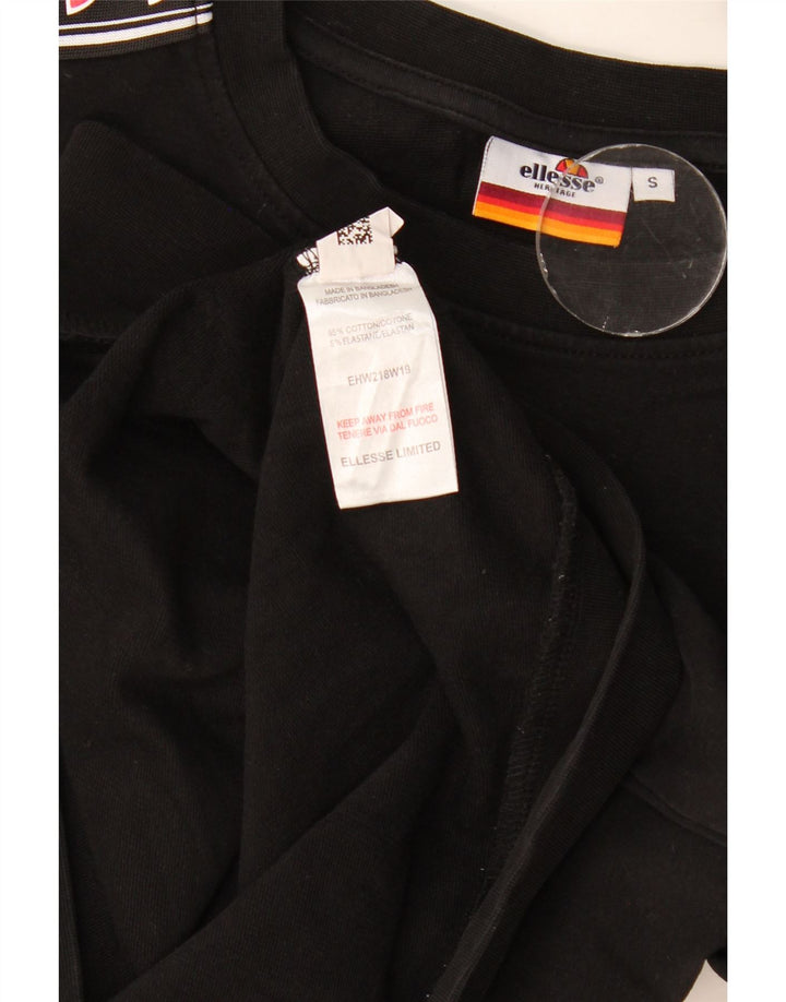 Pulover pentru bărbați Ellesse Heritage Graphic Pulover mic negru colorblock