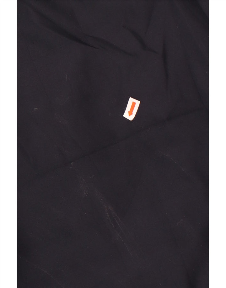 Jachetă de vânt cu glugă Calvin Klein pentru bărbați UK 42 XL bleumarin poliester