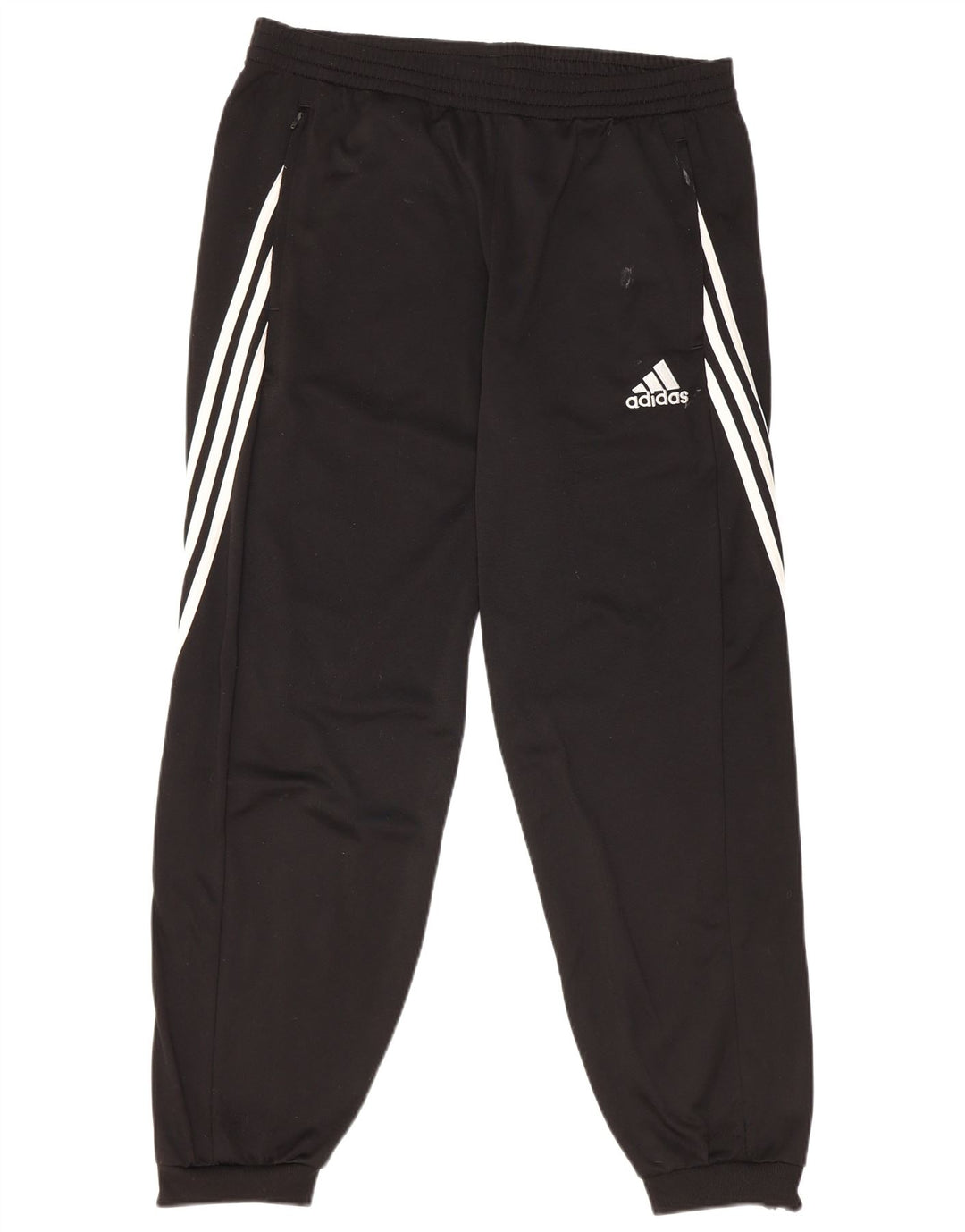 Pantaloni de trening Adidas pentru bărbați Joggeri mari, negru, poliester