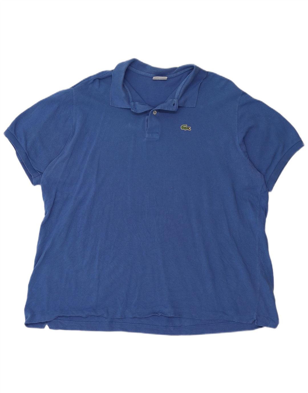 Tricou polo pentru bărbați LACOSTE Mărimea 8 3XL Bumbac albastru