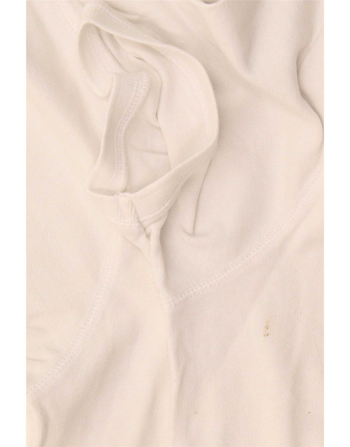 Tricou polo pentru bărbați Fat Face XL Bumbac alb