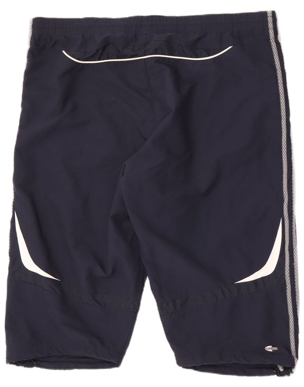 Pantaloni scurți sport pentru bărbați Adidas Climacool 2XL, poliester bleumarin