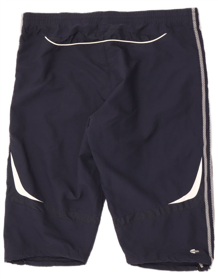 Pantaloni scurți sport pentru bărbați Adidas Climacool 2XL, poliester bleumarin