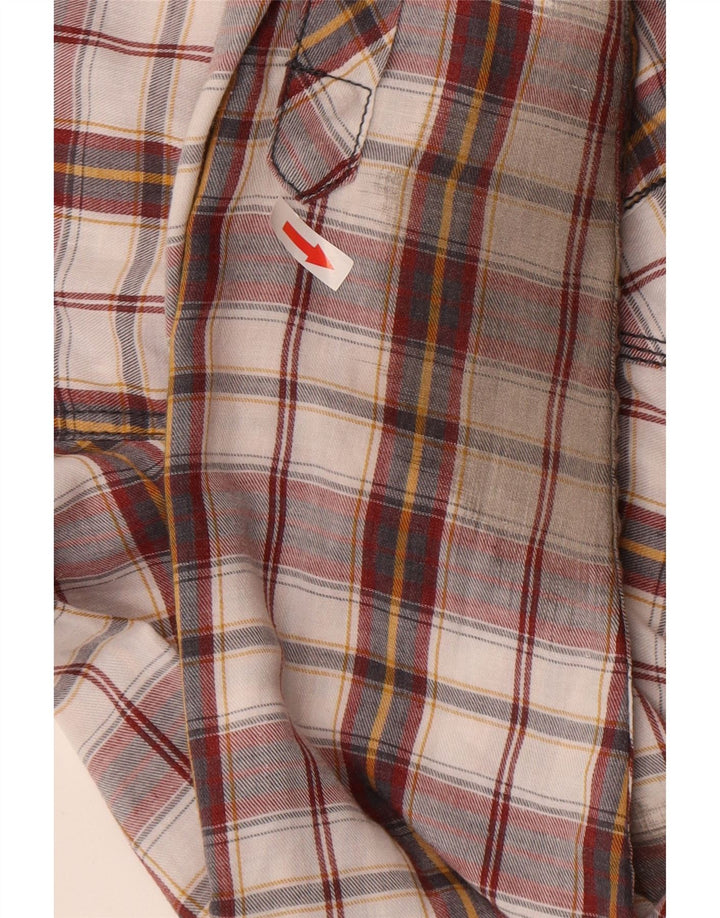 Cămașă de flanel cu carouri BKE pentru bărbați, bumbac cu carouri XL