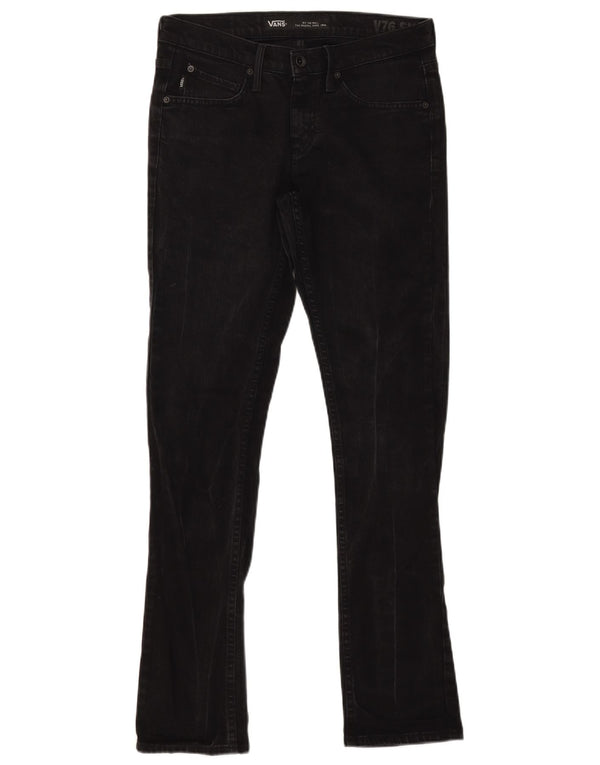 Blugi pentru bărbați Vans Bootcut W30 L32, bumbac negru