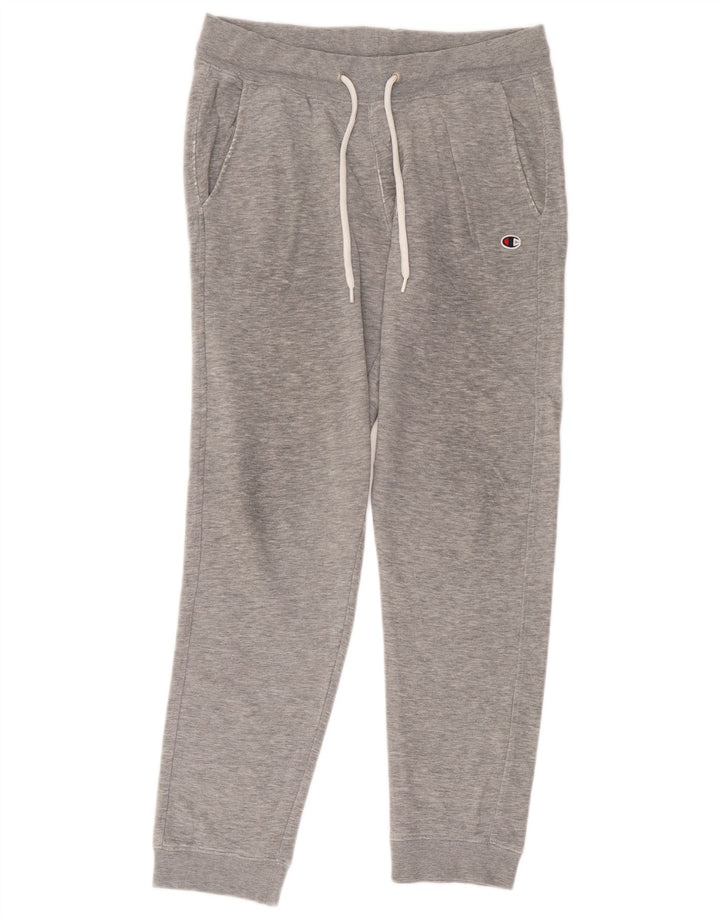Pantaloni de trening pentru bărbați Champion Pantaloni de jogging, gri mediu, pete