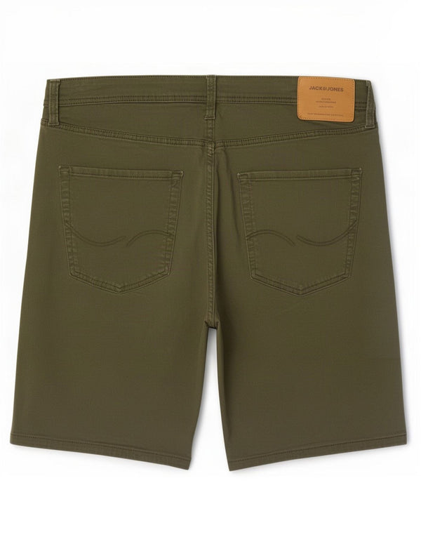 Jack & Jones Mens Casual Shorts XL W38 Green Cotton