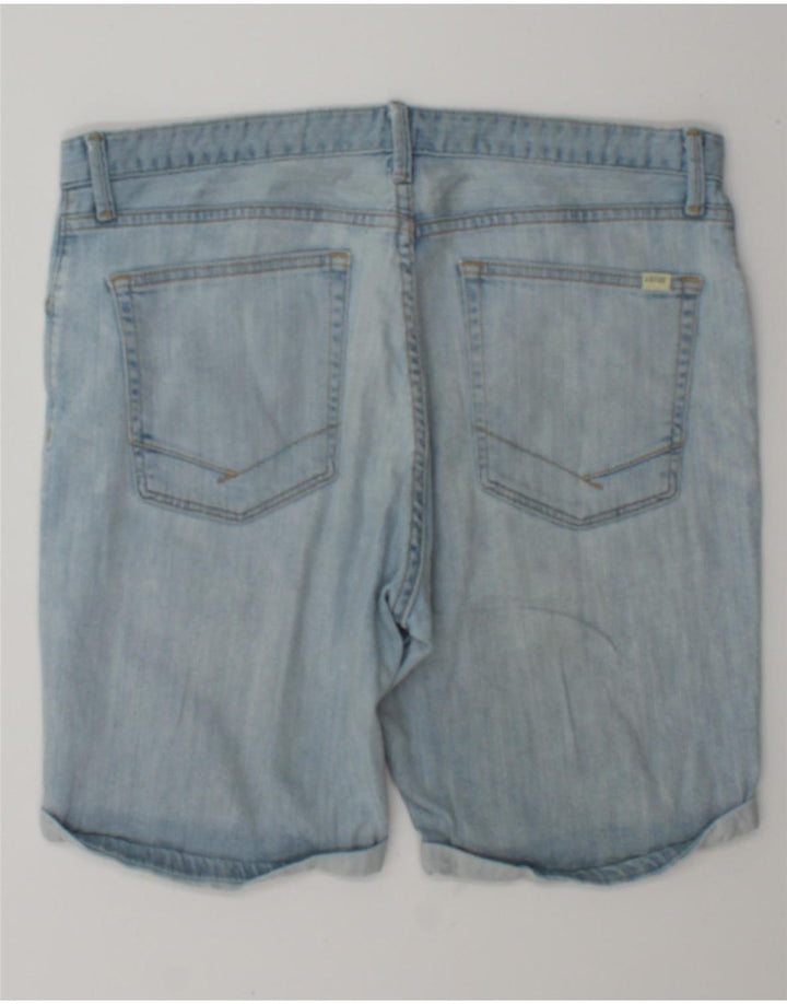 Pantaloni scurți din denim pentru bărbați Vans W34 Large Blue Bumbac