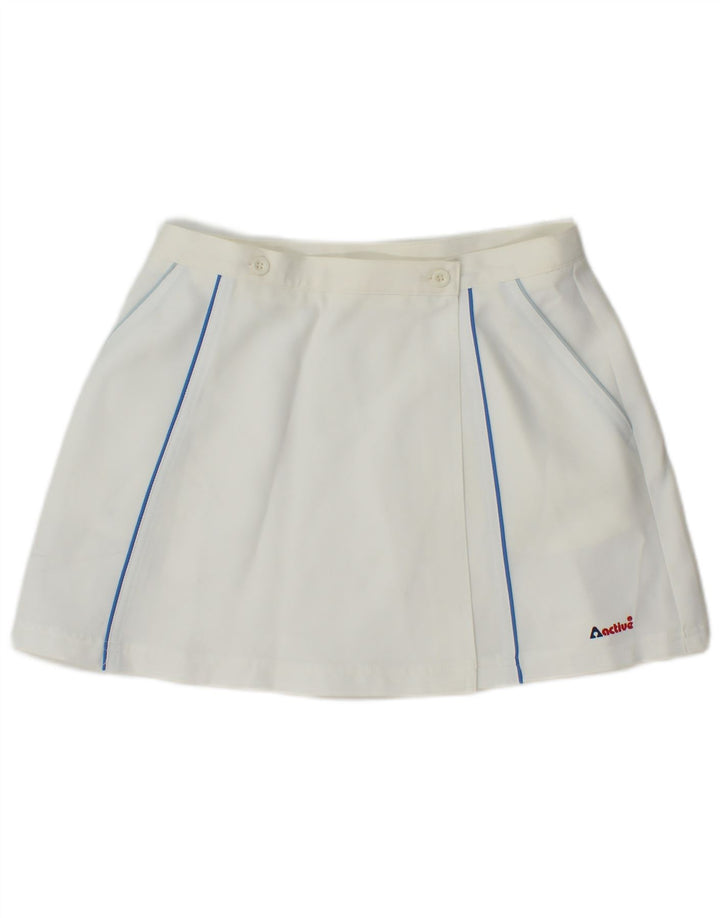Fusta de tenis Wrap pentru femei Active EU 42 Large W30 Poliester alb