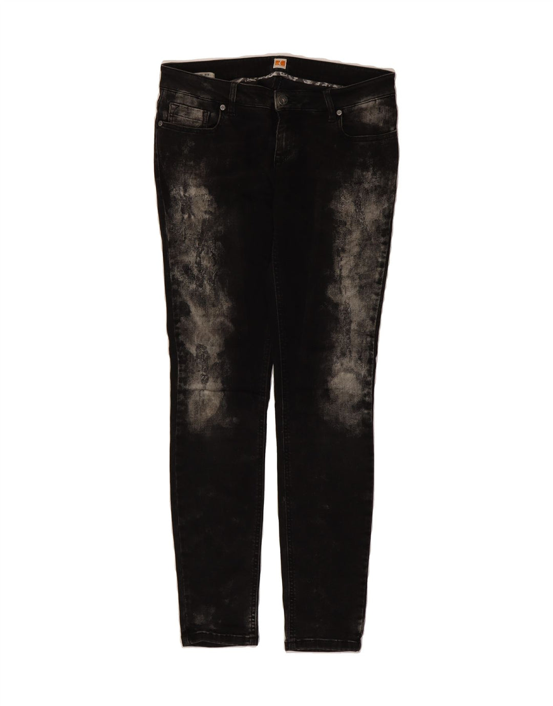 HUGO BOSS Womens Slim Jeans W30 L34 Black Cotton Vintage Hugo Boss and Second-Hand Hugo Boss from Messina Hembry 