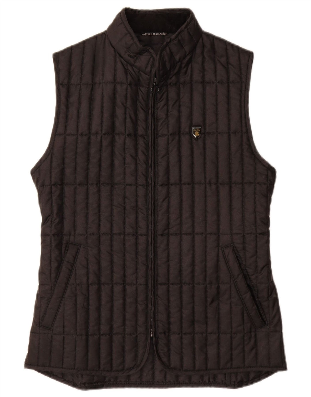 Chateu Beau Cedre Gilet matlasat pentru femei UK 12 Medium Black Polyamide