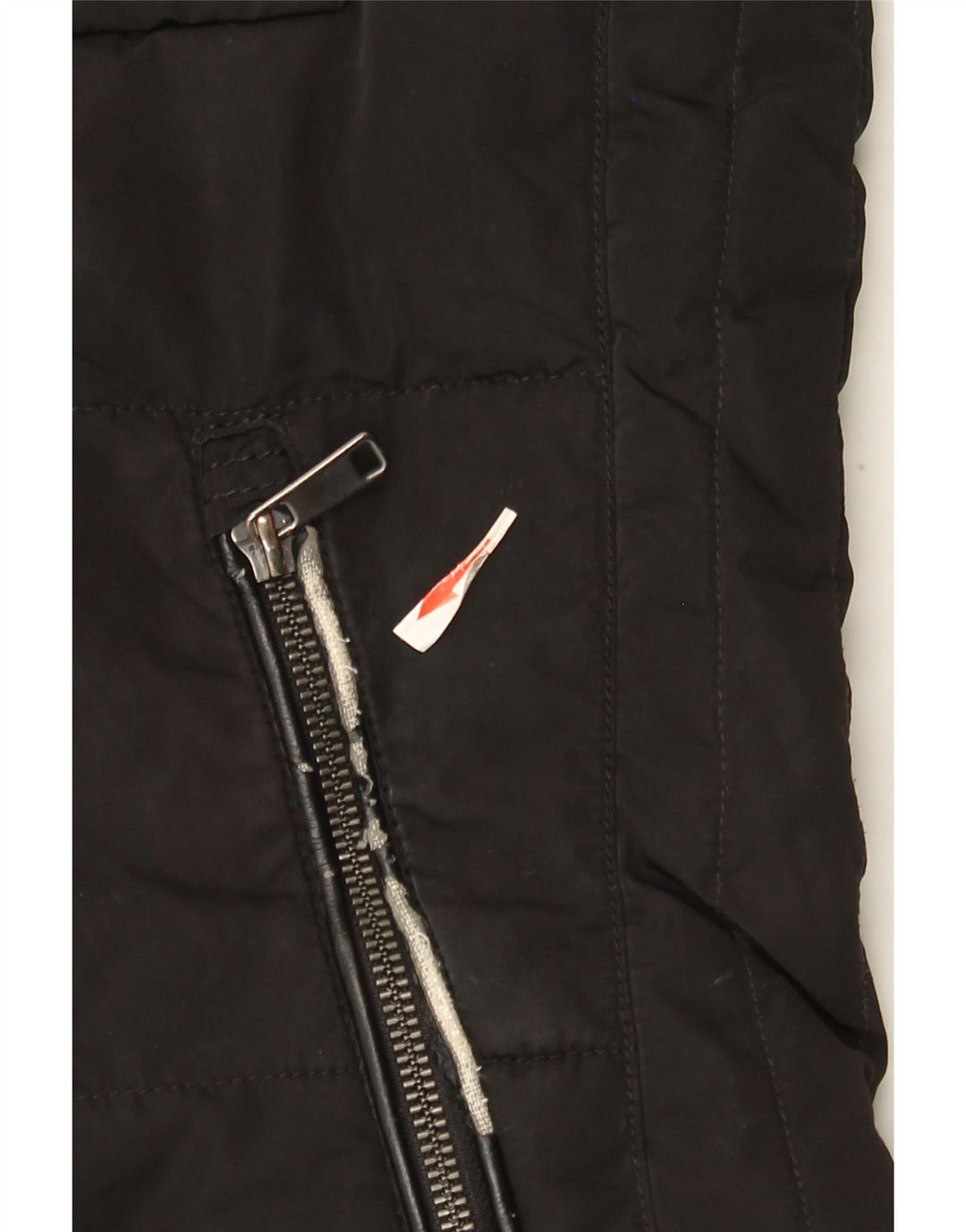 Gilet cu glugă pentru femei Zara UK 16, mare, negru, poliester