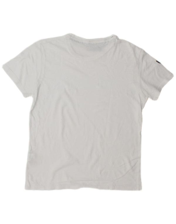 Tricou Superdry pentru bărbați Top mare din bumbac alb