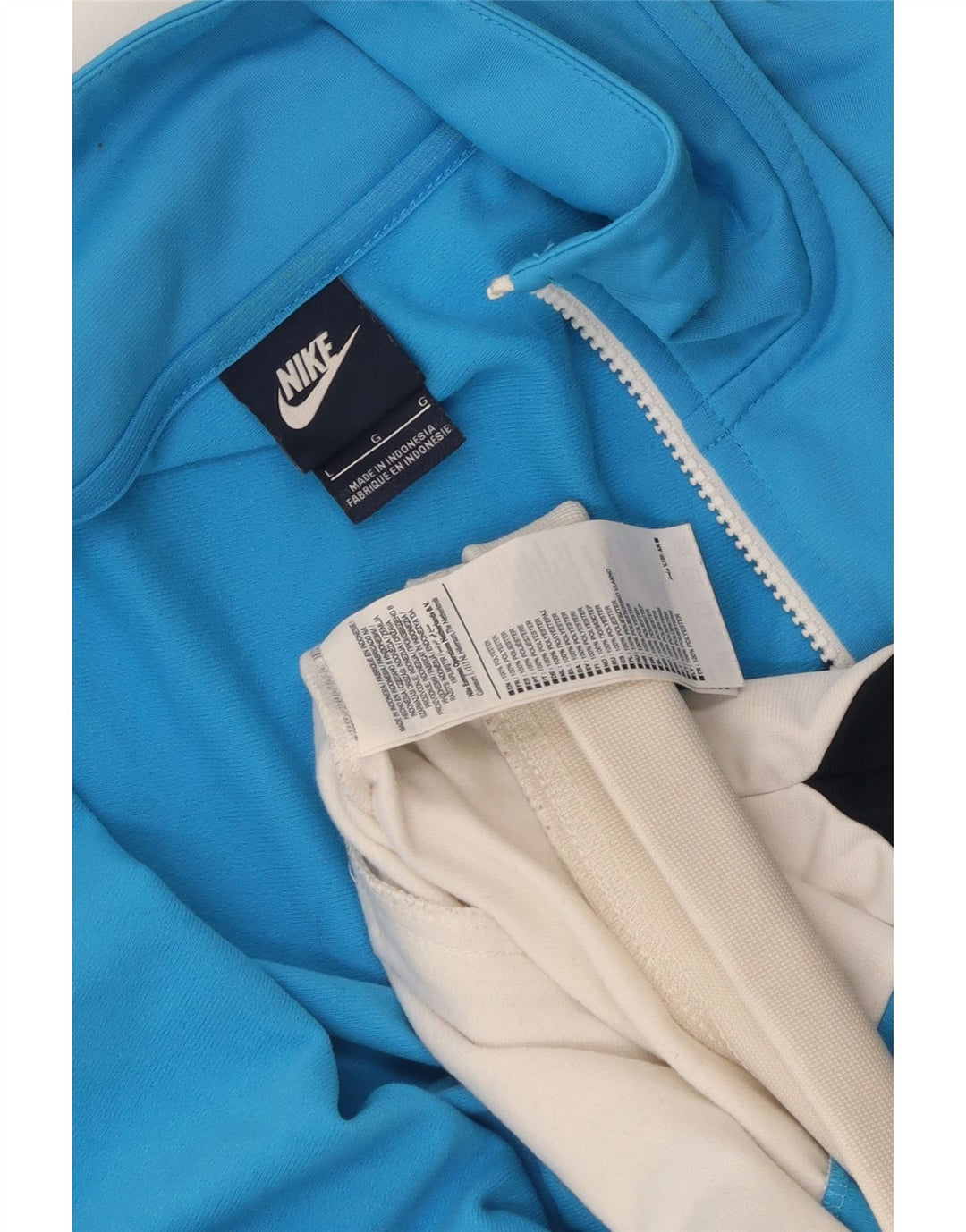 Jachetă de trening NIKE pentru bărbați, mare, albastru, din poliester