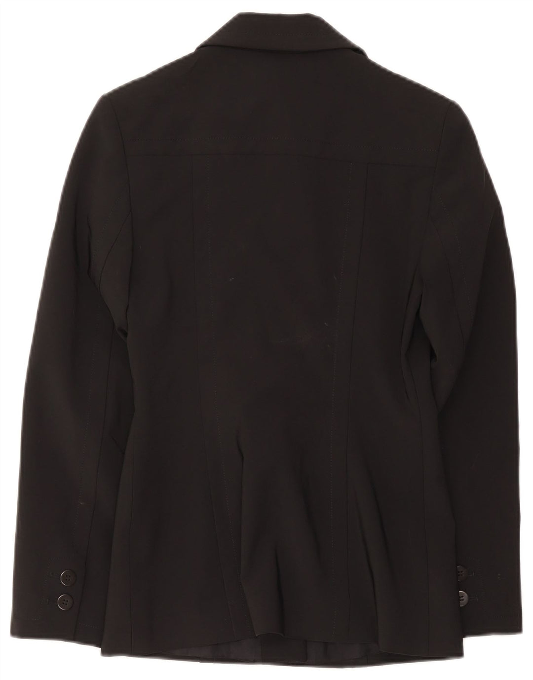 Jachetă Blazer pentru femei Karen Millen cu 1 nasture UK 8 Poliester negru mic