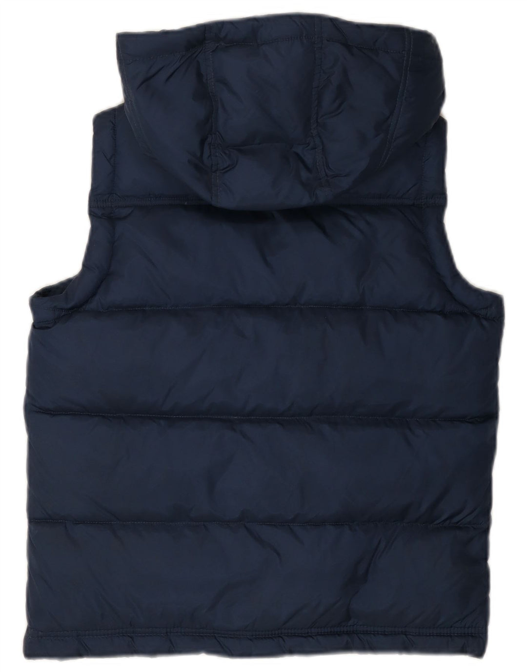 BENETTON Gilet căptușit cu glugă pentru băieți 11-12 ani 2XL Bleumarin Poliamidă