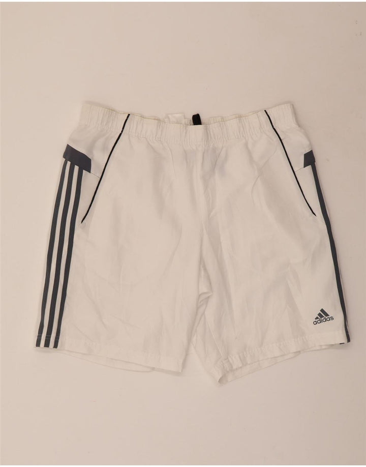 Pantaloni scurți sport Climacool ADIDAS pentru bărbați, mari, alb, bloc de culoare