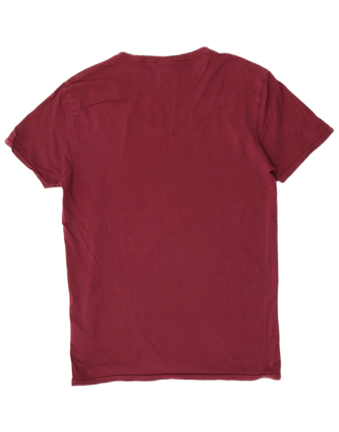 Tricou pentru bărbați Scotch & Soda Top din bumbac maro mediu