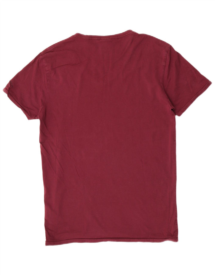 Tricou pentru bărbați Scotch & Soda Top din bumbac maro mediu
