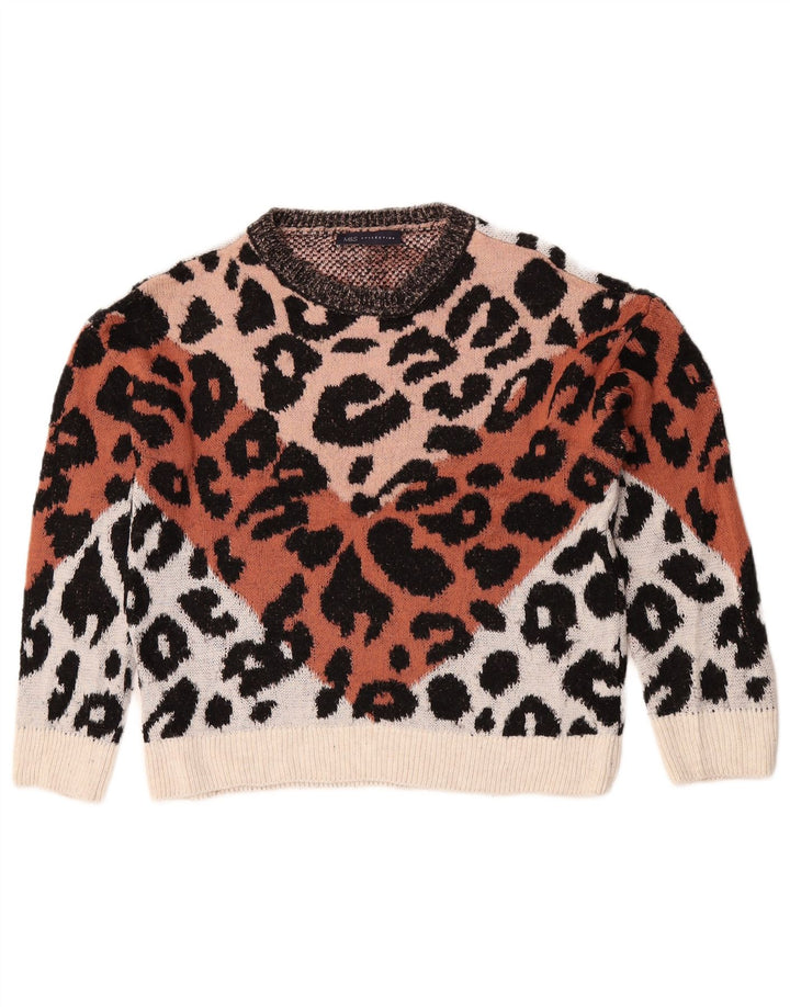 Pulover pentru femei Marks & Spencer cu gât de barcă UK 10 Mic Multicolor