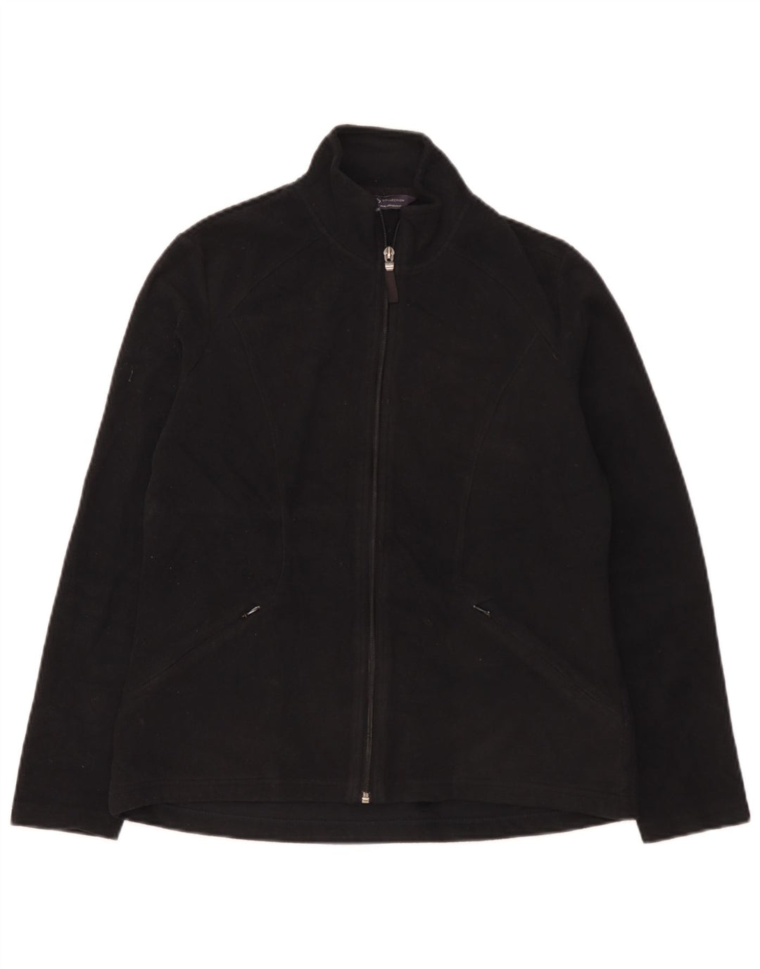 Jachetă fleece pentru femei Marks & Spencer UK 12 Poliester mediu negru