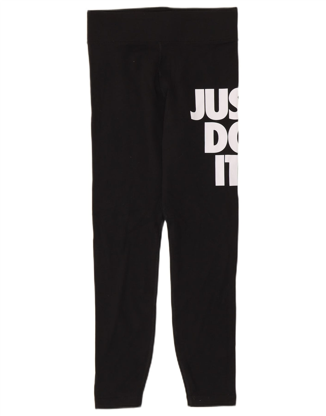 Leggings grafic Nike pentru femei UK 8 Small Black Bumbac
