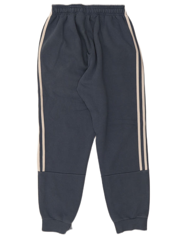 Adidas Mens Tracksuit Trousers Joggers Small Blue Cotton