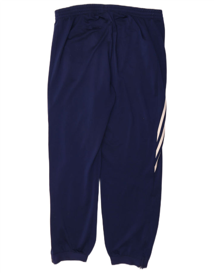 Pantaloni de trening pentru bărbați Adidas Pantaloni de jogging mari, bleumarin, poliester