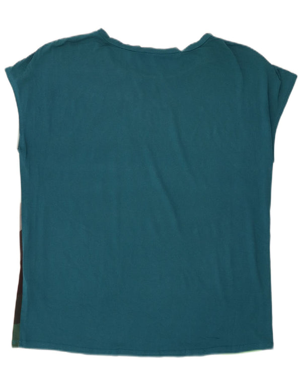 Tricou grafic Desigual pentru femei Top UK 14 Medium Multicolor