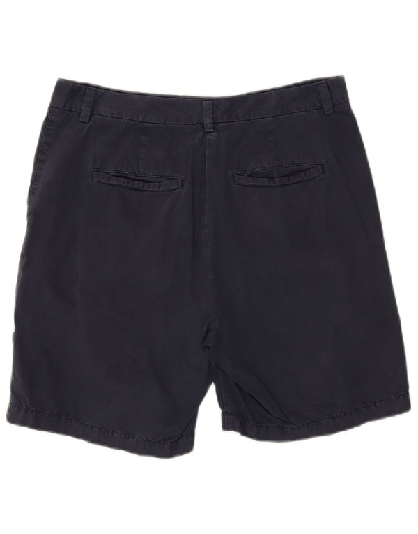 Pantaloni scurti chino pentru femei Marks & Spencer UK 12 Medium W30 Bumbac bleumarin