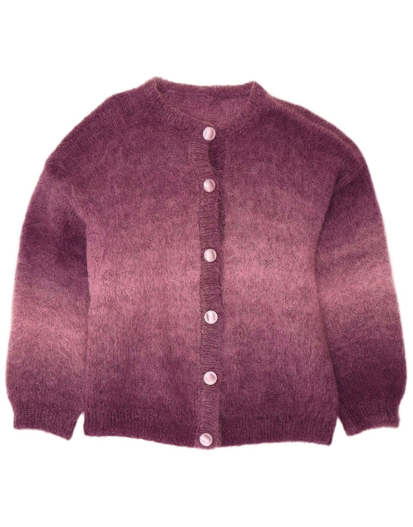 Pulover cardigan VINTAGE pentru femei, cu croiala lejeră, UK 18 XL, mov