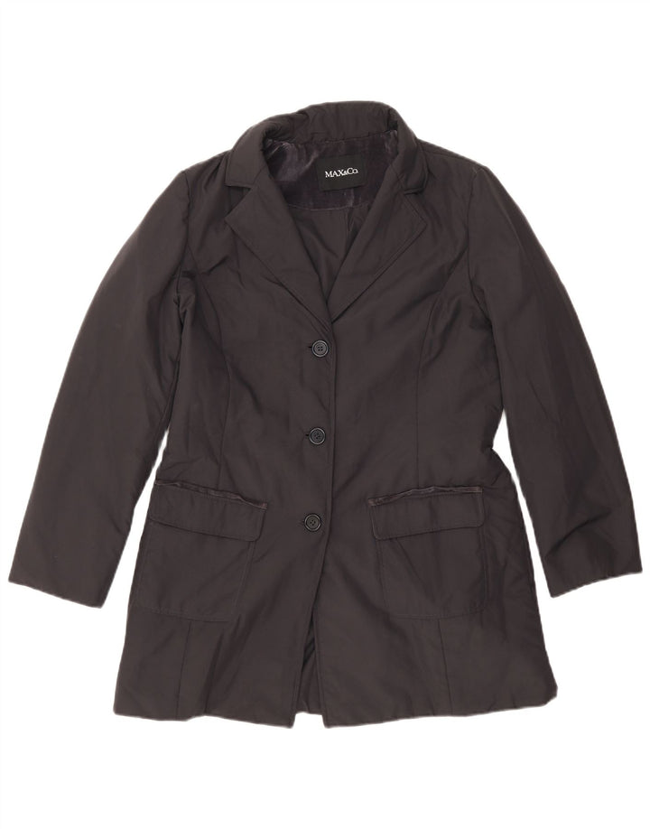 Max & Co. Pardesiu pentru femei UK 16 mare poliester bleumarin