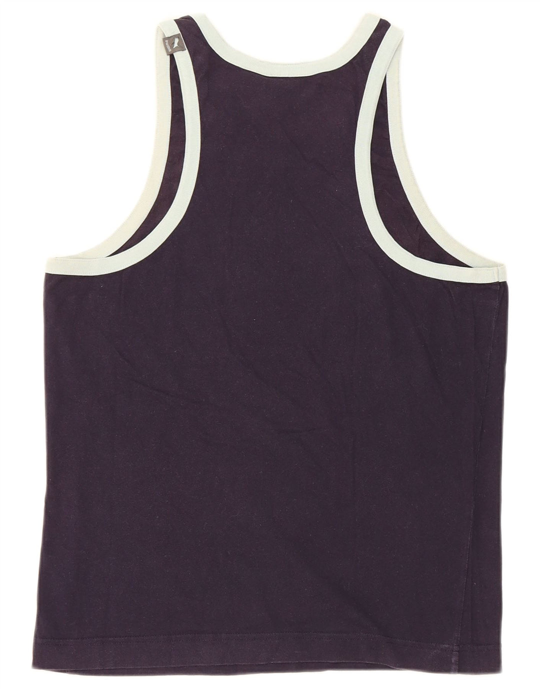 Top cu vestă grafică Puma pentru femei UK 12 Medium Bleumarin