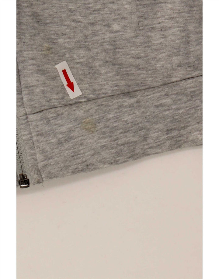 Pulover Puma pentru bărbați, cu fermoar, XL, bumbac gri