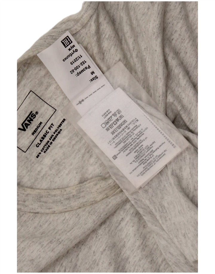 Tricou pentru bărbați Vans Classic Fit Top din bumbac cu pete gri mediu