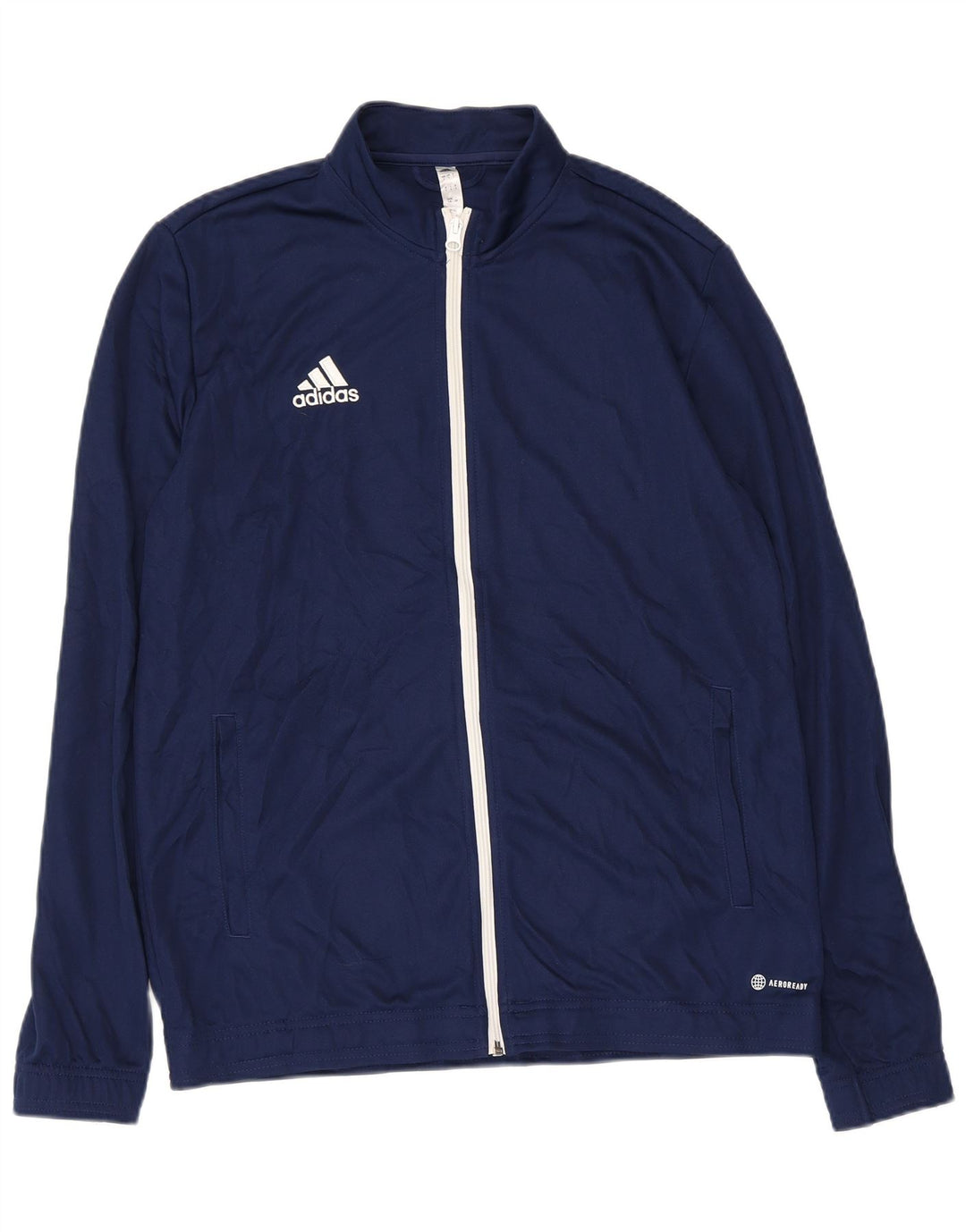 Jachetă de trening pentru bărbați Adidas Aeroready, mare, albastru, poliester