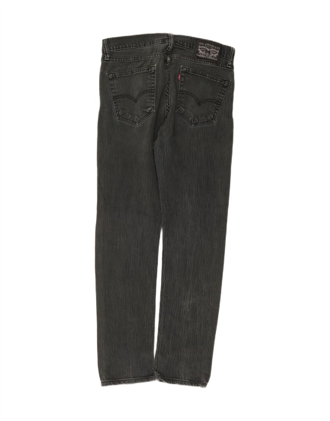 Blugi drepti pentru femei Levi's W31 L29 bumbac gri