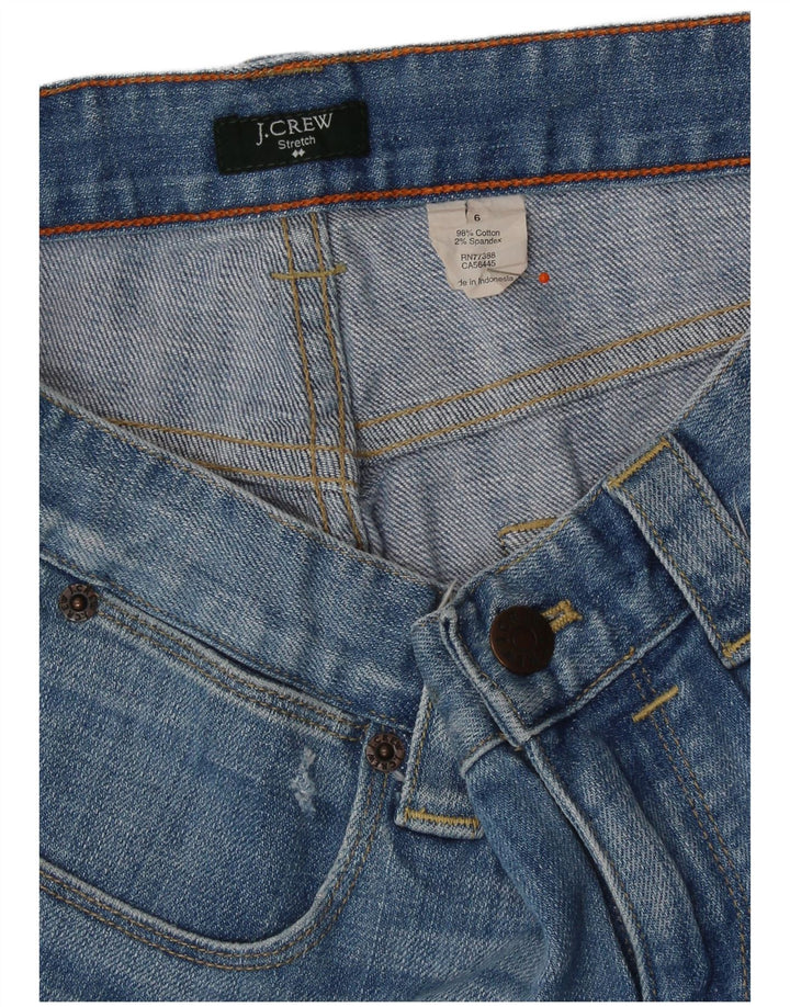 J. CREW Pantaloni scurți din denim pentru femei US 6 Medium W30 Bumbac albastru