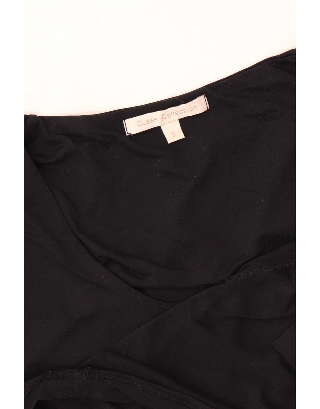 Top pentru femei Guess cu mâneci 3/4 Mărimea 3 XS negru