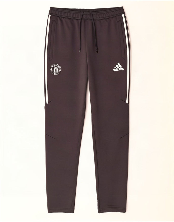 Pantaloni de trening Adidas pentru bărbați Manchester United, mari, gri din poliester