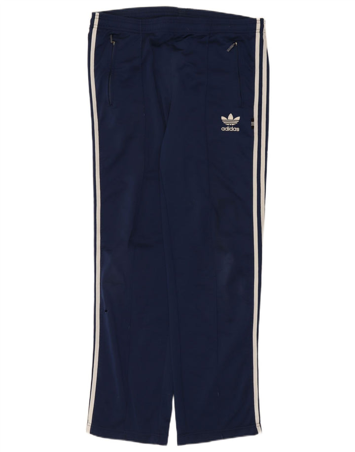 Pantaloni de trening Adidas pentru bărbați mari bleumarin