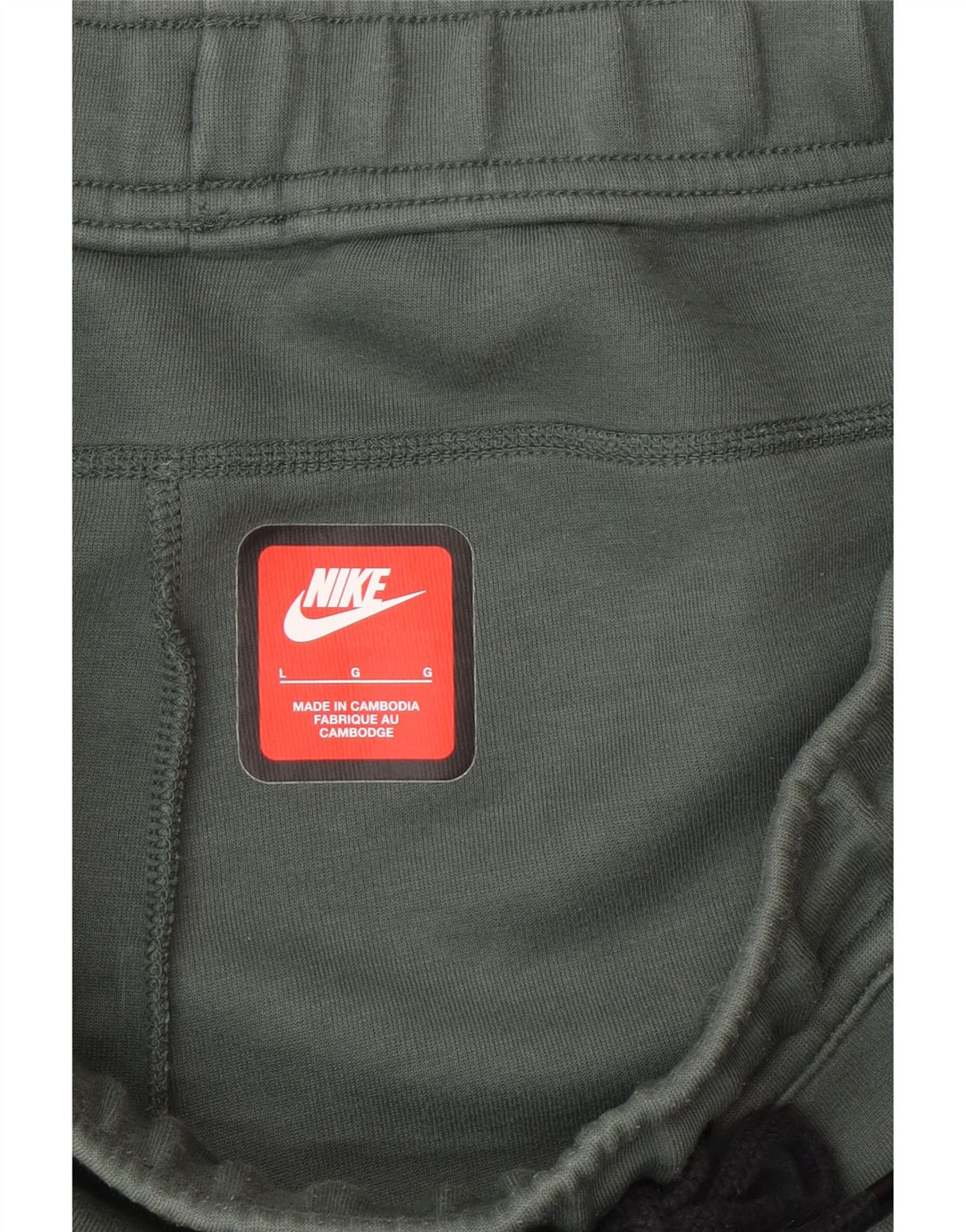 Pantaloni scurți sport Nike pentru bărbați, mari, verde, bumbac