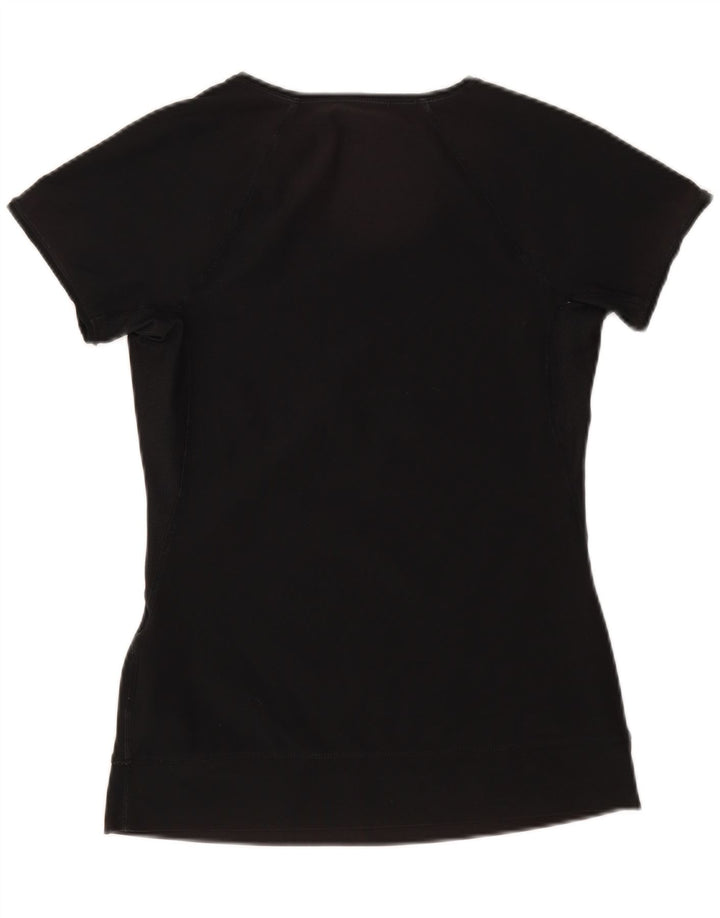 Tricou Nike pentru femei Dri Fit Top Marea Britanie 12/14 Poliester mediu negru