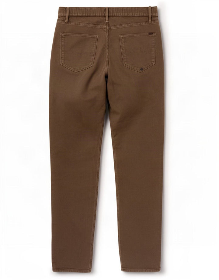 Pantaloni casual subțiri pentru bărbați Marks & Spencer L32 L33 bumbac gri