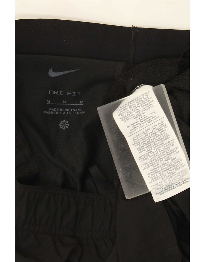 Pantaloni scurți sport Nike Dri Fit pentru bărbați, poliester mediu negru