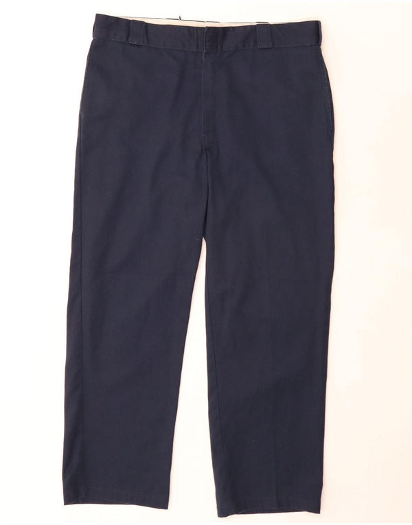 Pantaloni chino drepți pentru bărbați Dickies 874 Original Fit W38 L30 bleumarin