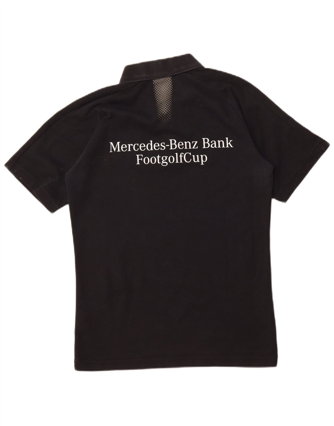 Tricou polo grafic PUMA pentru bărbați, bumbac mediu negru