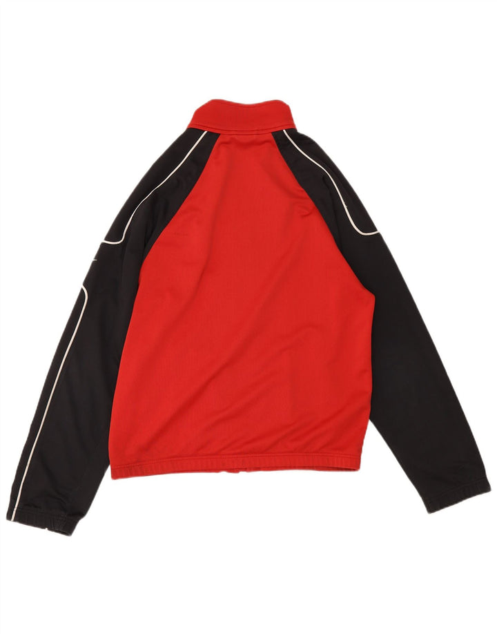 Jachetă de trening pentru bărbați Nike Marea Britanie 35/37 Poliester Colorblock Roșu Mic
